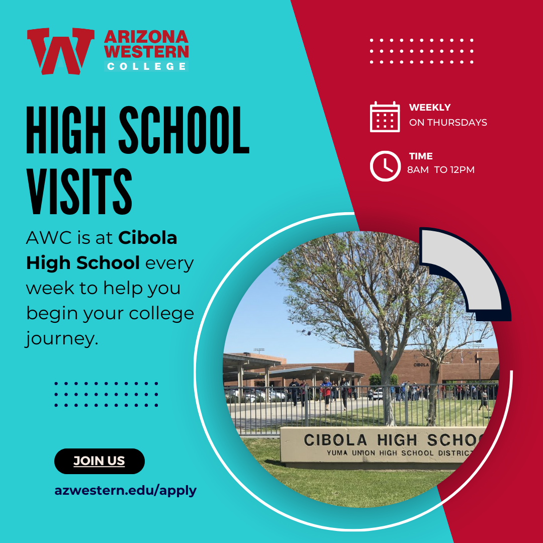 Cibola High School Visit Arizona Western College